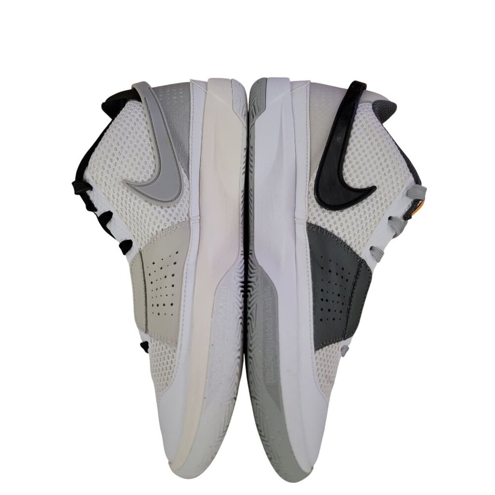 Nike Zoom Freak 4 Basketball Shoes Size 8 White & Gray Mesh Mens - Picture 4 of 9